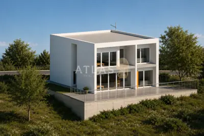 Kuća 188 m², Crikvenica-Hrusta, pogled na more i 340 m od mora