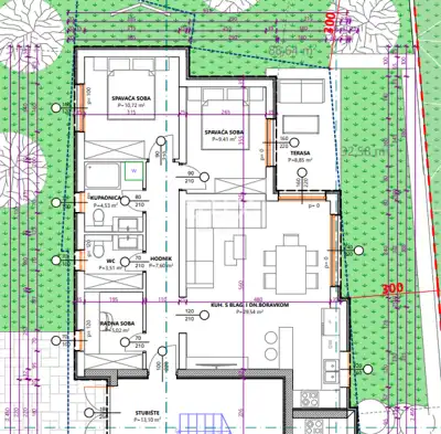 Wohnung 74,6 m², Vodice - Erdgeschoss, 3 Zimmer - 8