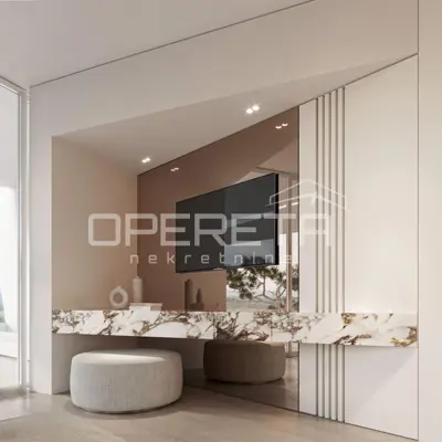 Vila 420 m², Plomin - panoramski pogled na more - 21