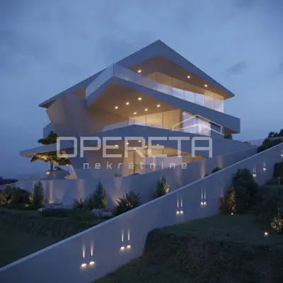 Vila 420 m², Plomin - panoramski pogled na more - 13