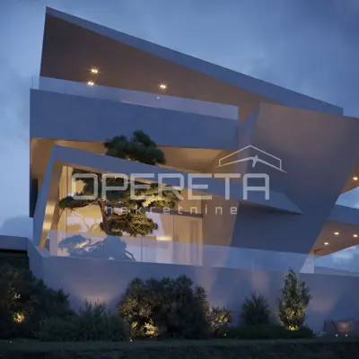 Vila 420 m², Plomin - panoramski pogled na more - 20