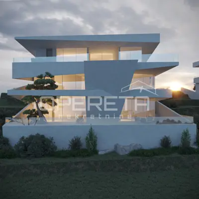 Vila 420 m², Plomin - panoramski pogled na more - 14