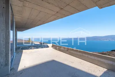 Villa 420 m², Plomin - atemberaubender Panoramablick auf das Meer
