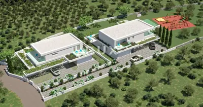Istra, Kaštelir-Labinci, villa, 216.42 m², pool, garage - 14