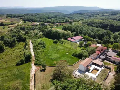 Parcela 452 m², Barban - projekt za dvojnu kuću - 6