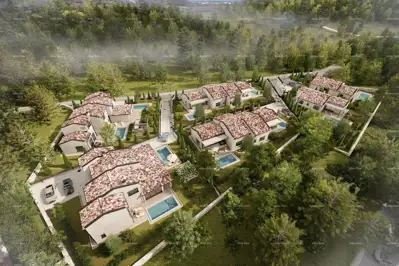 Parcela 452 m², Barban - projekt za dvojnu kuću - 3