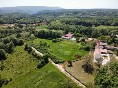 Parcela 452 m², Barban - projekt za dvojnu kuću - 12
