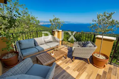 Opatija, Poljane, samostojeća vila, dugoročni najam, bazen - 9
