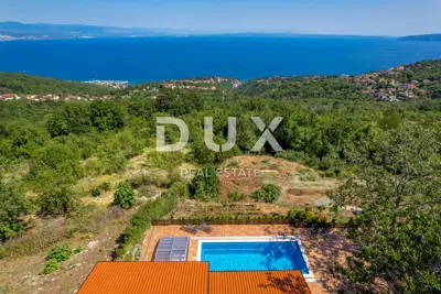 Opatija, Poljane, samostojeća vila, dugoročni najam, bazen - 4