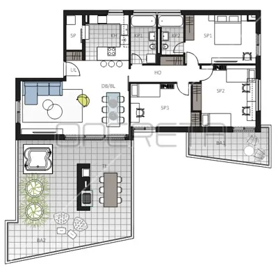 Wohnung zum Kauf in Maksimir, 123,9 m² - 11