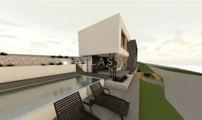 Baugrundstück 627 m², Crikvenica - Projekt einer Villa mit Blick - 4