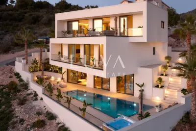 Čiovo, luxury villa 351 m² with pool and sea view for sale
