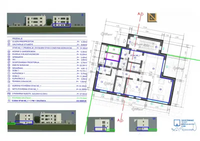 Wohnung zum Kauf in Marčelji, 91,6 m² - 5