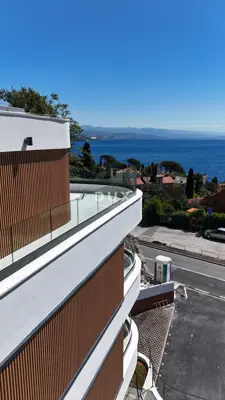 Stan 240 m², Opatija - Centar, terasa 90 m² i pogled na more - 2