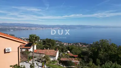Lovran, Grundstück 2.090 m², Panoramablick auf das Meer - 17