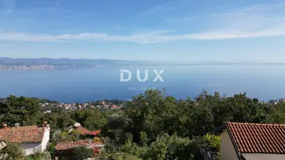Lovran, Grundstück 2.090 m², Panoramablick auf das Meer - 16