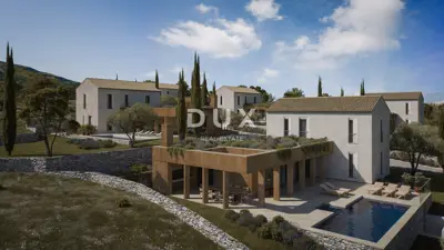 Zaton, Šibenik, vila u izgradnji, 178,81 m², bazen - 9