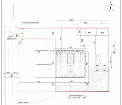 Stan 72,88 m², Vodnjan - prizemlje i kat, dvorište 150 m² - 2