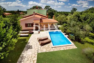 Istra, Žminj, einstöckiges Haus, 84 m², Pool und Hof - 2