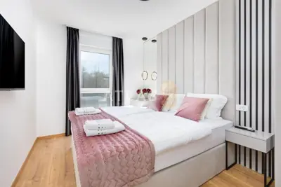 Krk, malinska | 3 Zimmer Wohnung mit Meerblick - 16