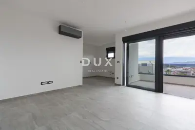 Murter, trosobni stan, 53,46 m², pogled na more