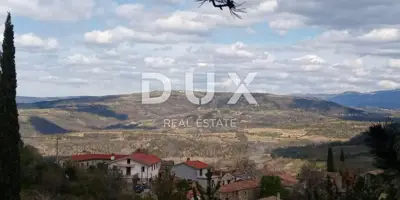 Landwirtschaftsfläche, Stari Pazin - Blick auf den Butoniga-See - 4