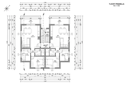 Apartment 65 m², Pag - 2 rooms + living room, terrace and parking space - 13