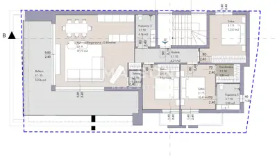 Apartment 90 m², Matulji - sea view and balcony 33 m² - 13