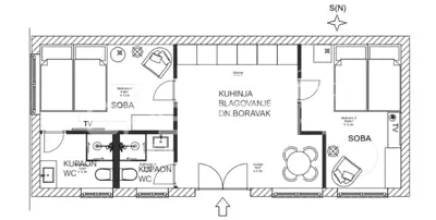 Kuća 44 m², Donji grad - mirno dvorište u centru - 12