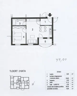Istra, Rovinjsko selo- one-bedroom apartment with sea view - 10