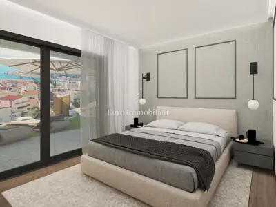 Wohnung 147 m², Zentrum von Makarska, Garten 146 m² und Meerblick - 13