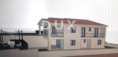 ISTRA, GROŽNJAN - Baugrundstück mit Projekt - 9