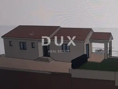 ISTRA, GROŽNJAN - Baugrundstück mit Projekt - 11