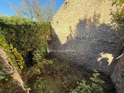 Dvije stare kamene kuće u Podgori s pogledom na more - 7