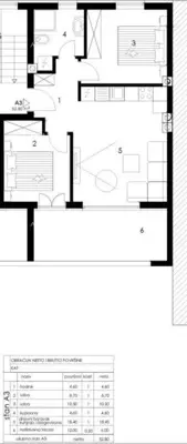 Apartment A3 1st floor, Pula Valmade - 2 bedrooms and terrace - 6