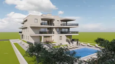 Wohnung 98 m², Lovrečica bei Umag, Neubau mit Pool - 10