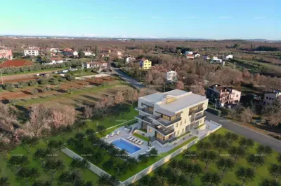 Wohnung 98 m², Lovrečica bei Umag, Neubau mit Pool - 13