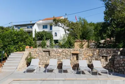 Krk, Malinska-okolica - luxuriöses Haus mit Pool in ruhiger Lage! - 5