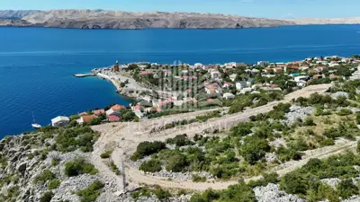 Building plot, Karlobag, sea and Pag Island view - 5