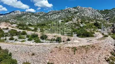 Building plot, Karlobag, sea and Pag Island view - 8