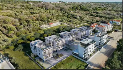 Apartman 2 sobe, Kožino - krovna terasa i 100 m od mora - 3