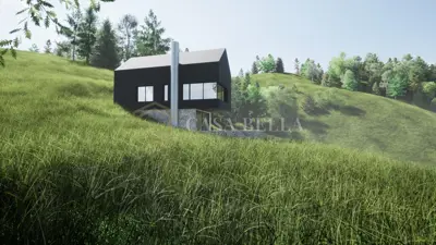 Building plot 2,000 m², Novigrad na Dobri - view of the Dobra