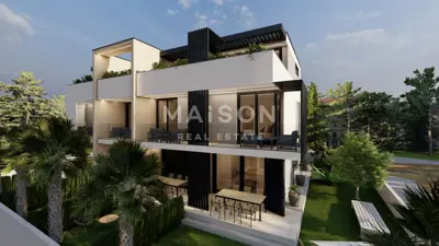 Apartment on Krk, near the town and the beach, 3 floors - 7