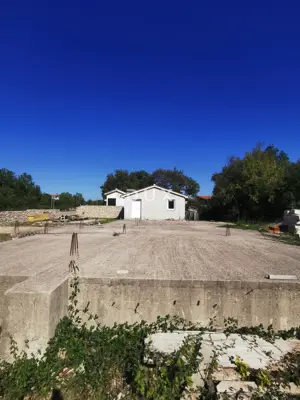 Baugrundstück, Krk - Okolica, Baugenehmigung und Fundamente - 2