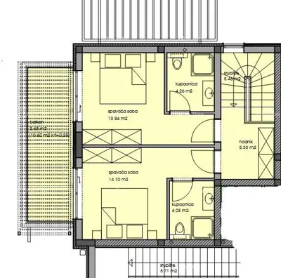 Stan 170 m², Tar kod Poreča, pogled na more i bazen - 4