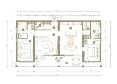 Apartment 116 m², Novi Vinodolski - sea view - 23