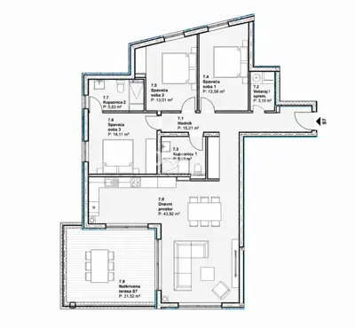 Apartment for sale in Vodice, 125,5 m² - 26