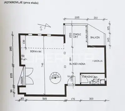 Apartment 125 m², Bijenik - 3.5-room on two floors - 18
