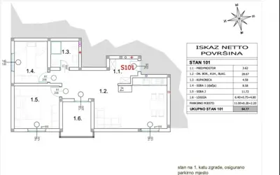 Wohnung zum Kauf in Peroj, 64,2 m² - 14