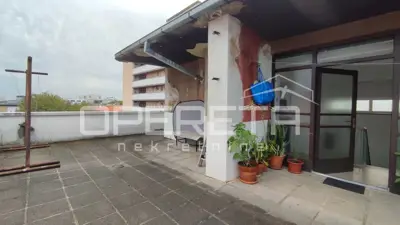 Jednosoban stan s velikom terasom i parkingom u dvorištu zagreb, centar, vrbanić - 8